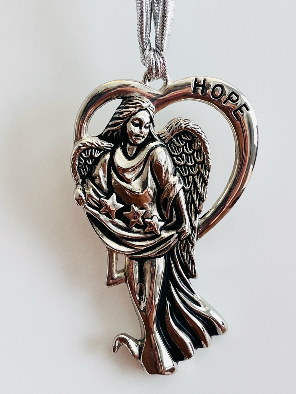 Vintage Gorham "Hope" Angel Ornament